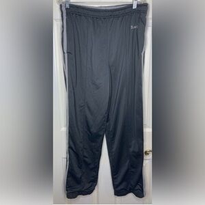 Men ROOTS ATHLETIC gray Elastic Waist Sweatpants Pants Sz Large Warm Up